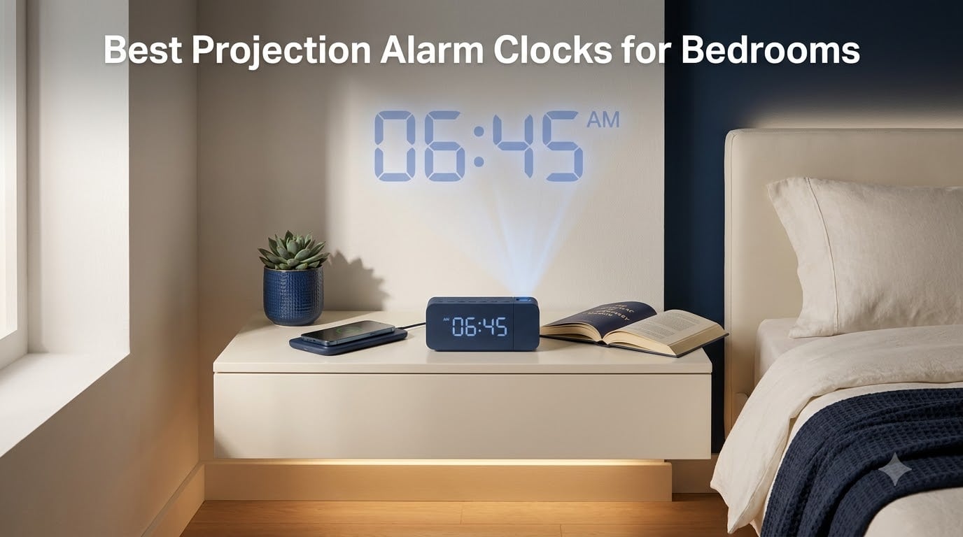 Best Projection Alarm Clocks for Bedrooms