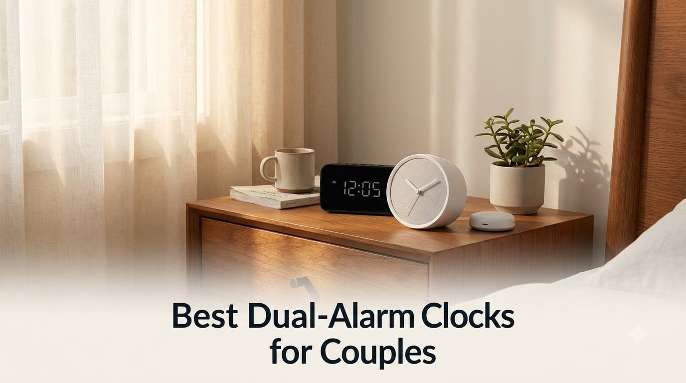 Best Dual-Alarm Clocks for Couples