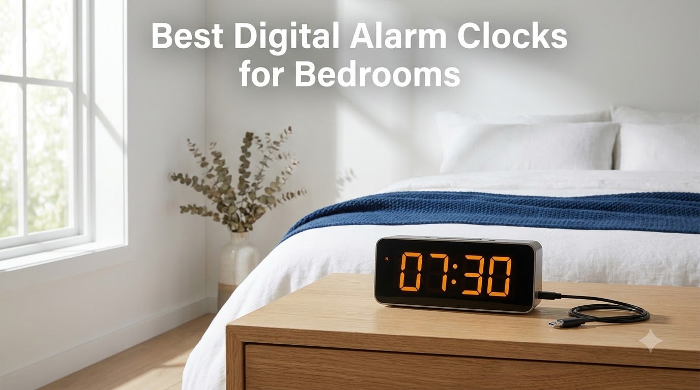 Best Digital Alarm Clocks for Bedrooms