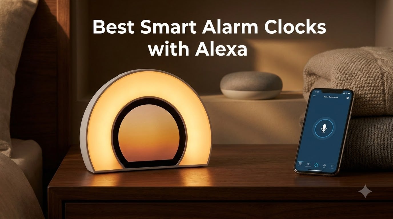 Best Smart Alarm Clocks with Alexa