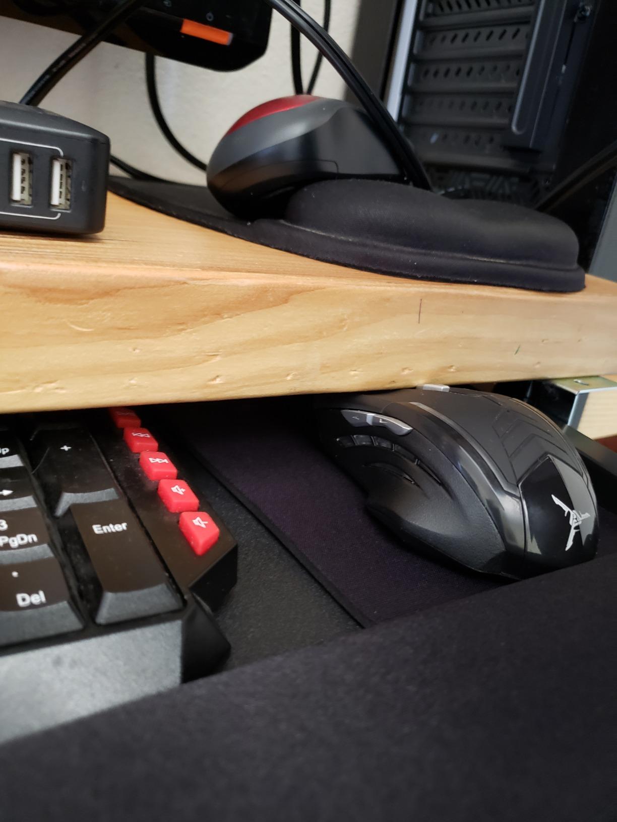 Kensington Keyboard Tray Under Desk, SmartFit Ergonomic Slide-Out Keyboard Drawer with Cable Management, Extra-Wide Height Adjustable Keyboard Holder, 24.5