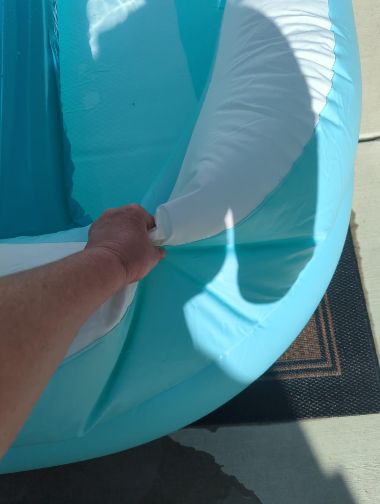 INTEX Rectangular Family Lounge Inflatable Swimming Pool for Kids & Adults customer photo 1