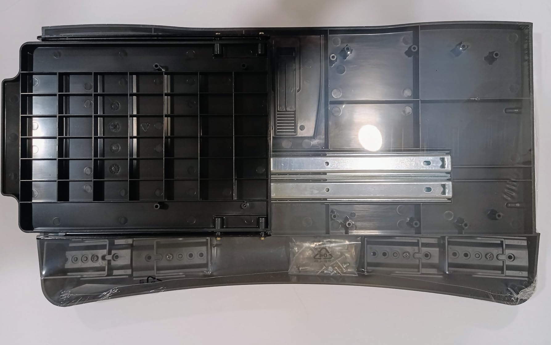 Fellowes Office Suites Underdesk Keyboard Drawer, Black/Silver (9140305) customer photo 2