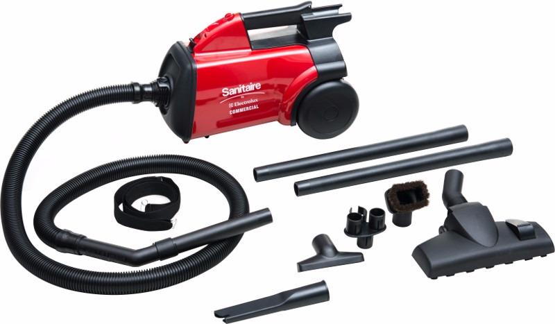 Sanitaire SC3683B Commercial Canister Vacuum, Red customer photo 1