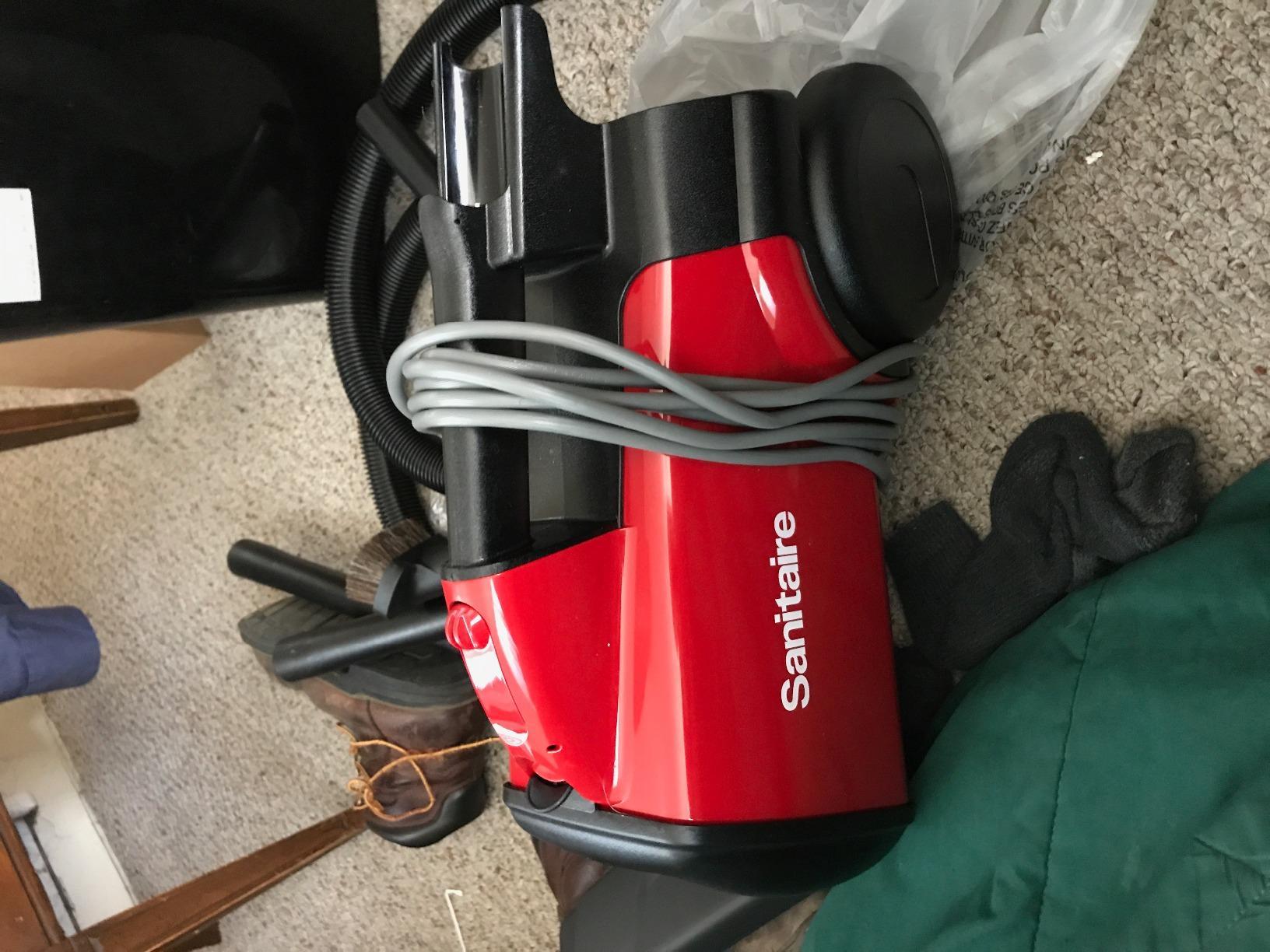 Sanitaire SC3683B Commercial Canister Vacuum, Red customer photo 2