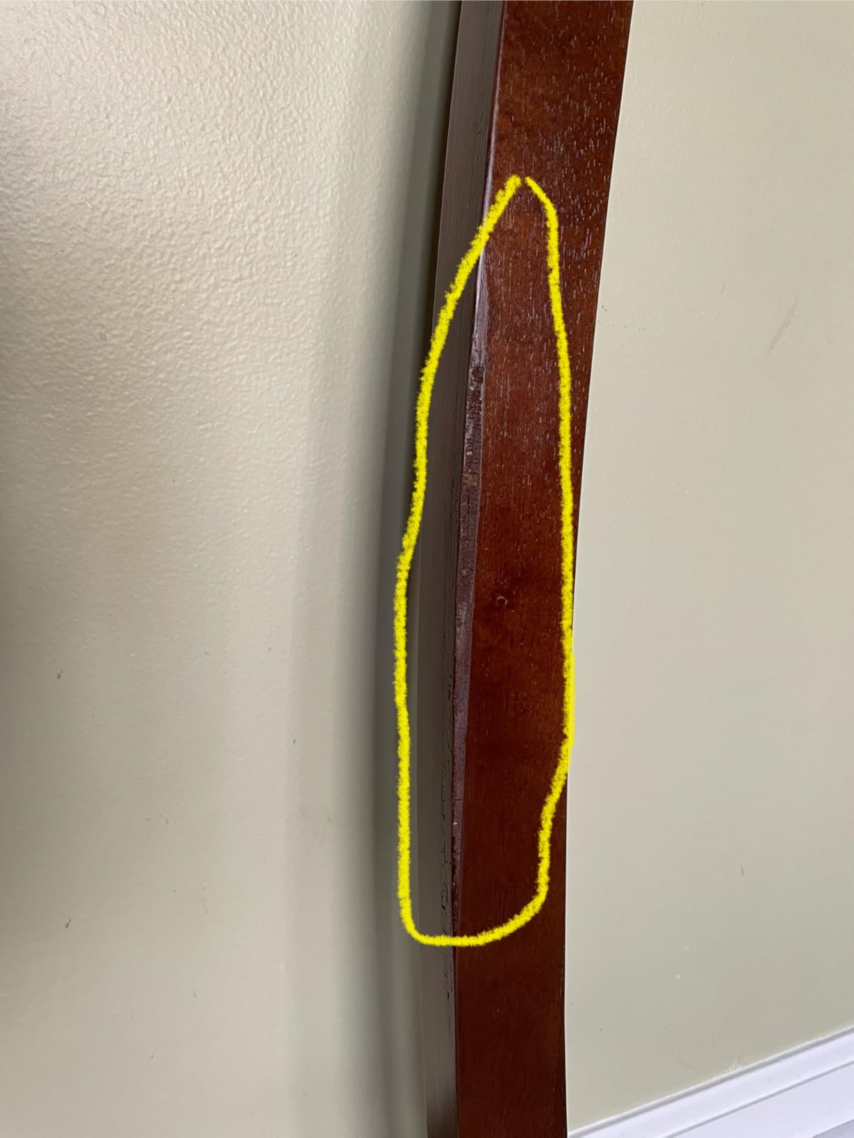 Winsome Wood Quilt Rack with 3 Rungs, Antique Walnut (94036) customer photo 2