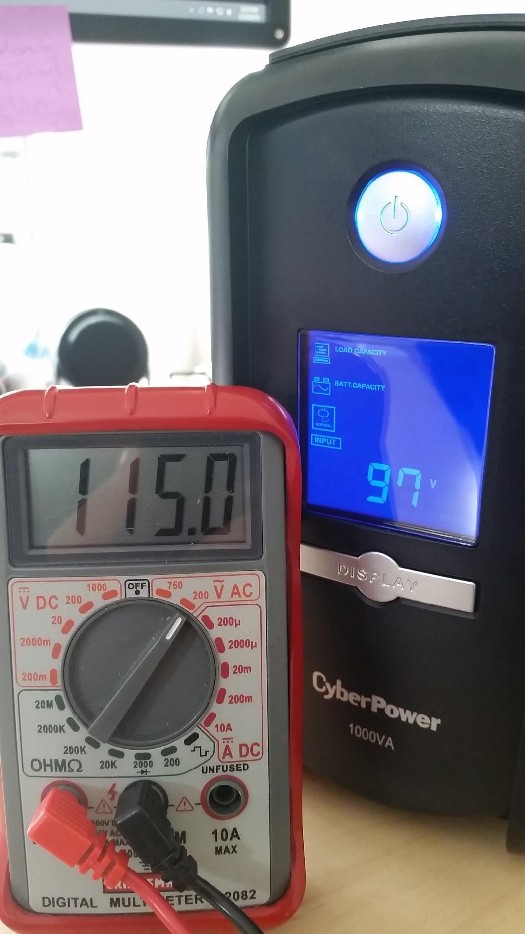 CyberPower CP1000AVRLCD Intelligent LCD UPS Battery Backup customer photo 2