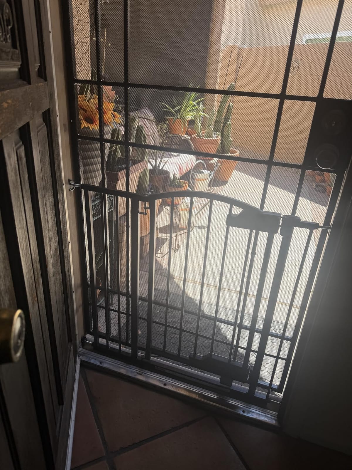 Ingenuity Decorative Extra Tall Baby Gate & Dog Gate, 28.5