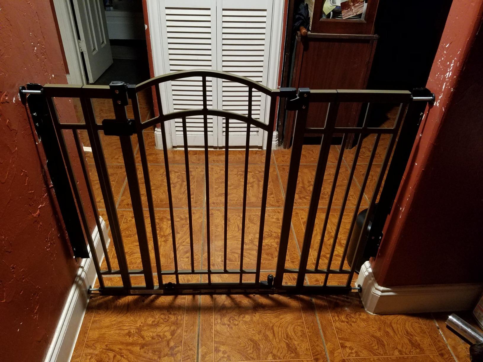 Ingenuity Decorative Extra Tall Baby Gate & Dog Gate, 28.5