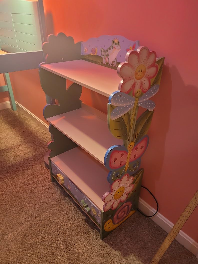 Fantasy Fields Magic Garden Multi-Tiered Wooden Children's Bookshelf customer photo 1