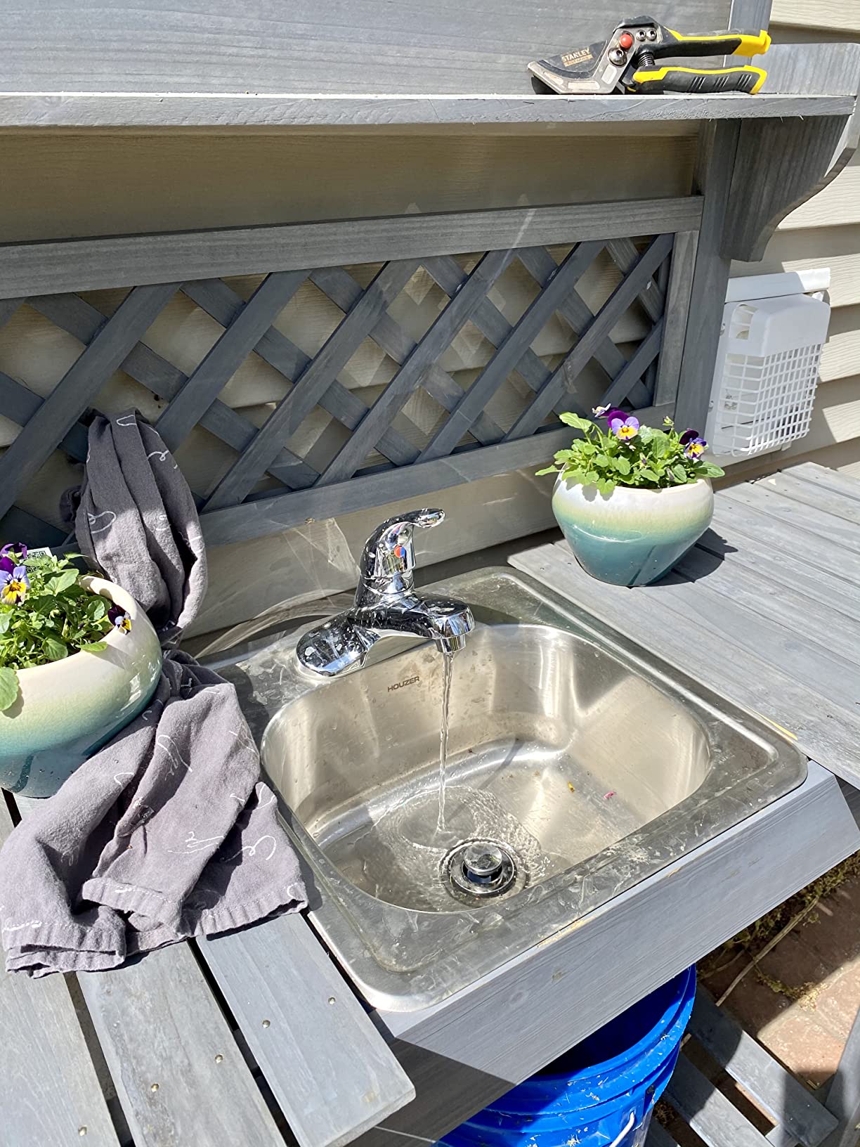 Houzer Hospitality Stainless Steel Bar & Prep Sink: 15 Inch Drop-In Topmount 2-Hole Sink for Bar & Kitchen, Durable & Versatile, Essential for Home & Apartment: 1515-6BS-1 customer photo 2