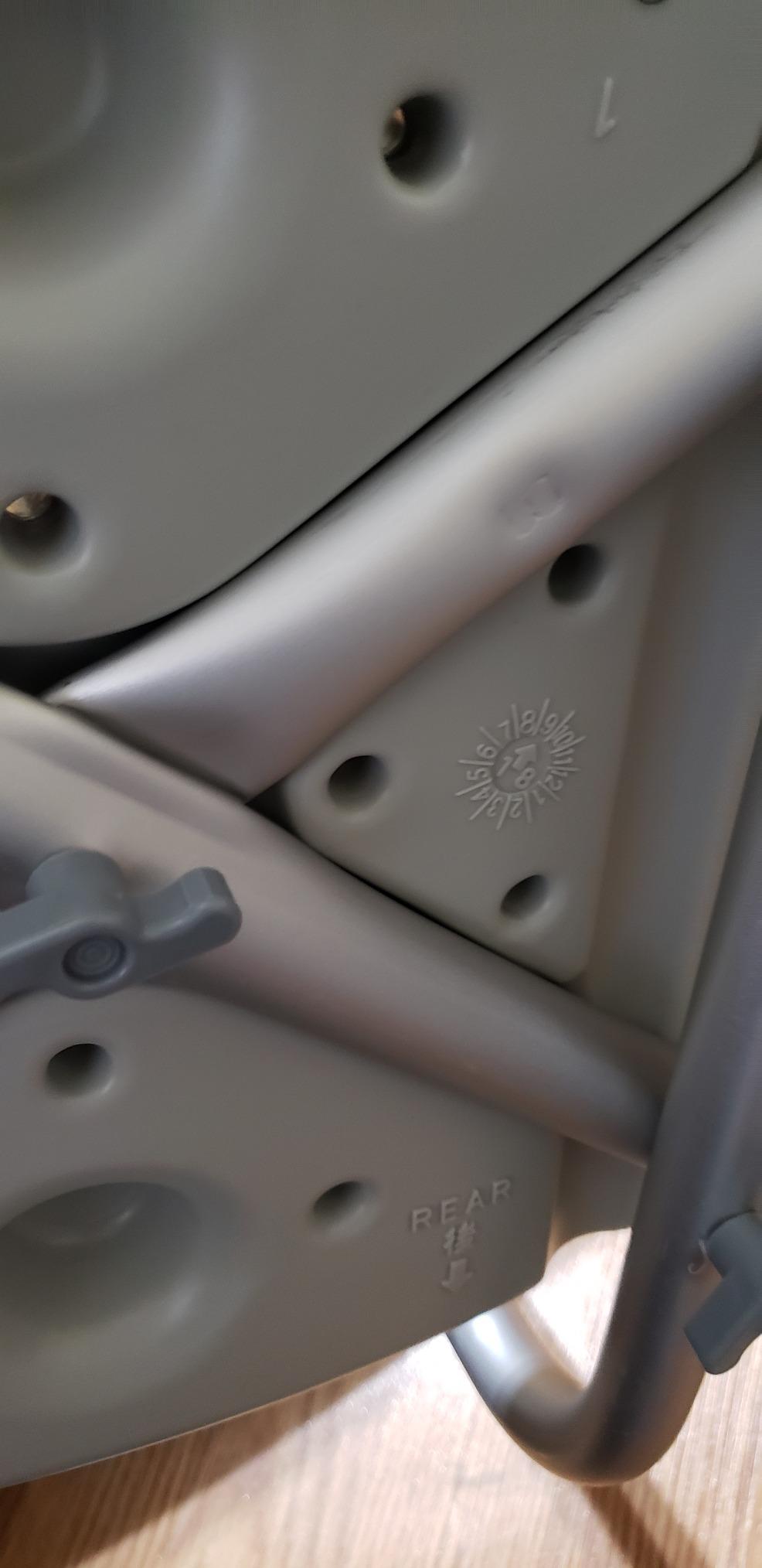 Drive Medical Shower Chair with Back and Suction Feet, Gray customer photo 2