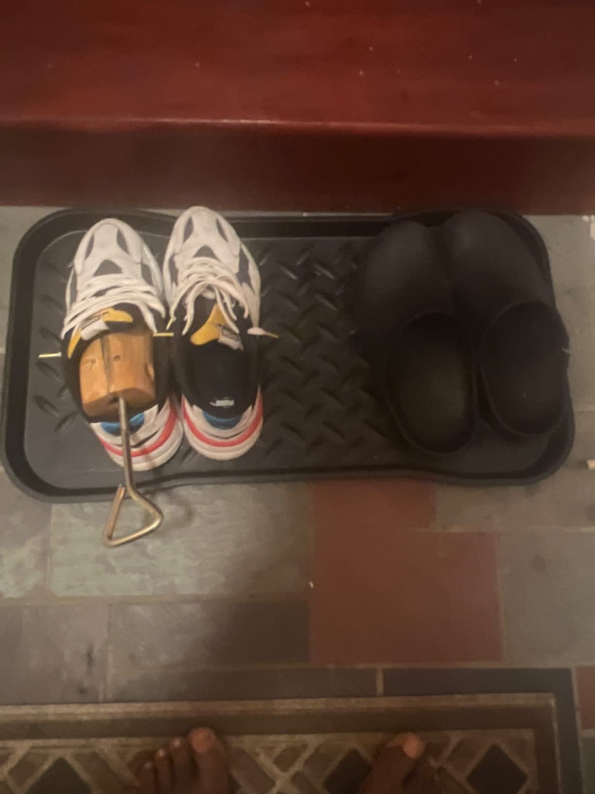JobSite Heavy Duty Boot Tray, Multi-Purpose for Shoes, Pets, Garden - Mudroom, Entryway, Garage - Indoor or Outdoor - 15 x 28 Inch - 1 Pack customer photo 2