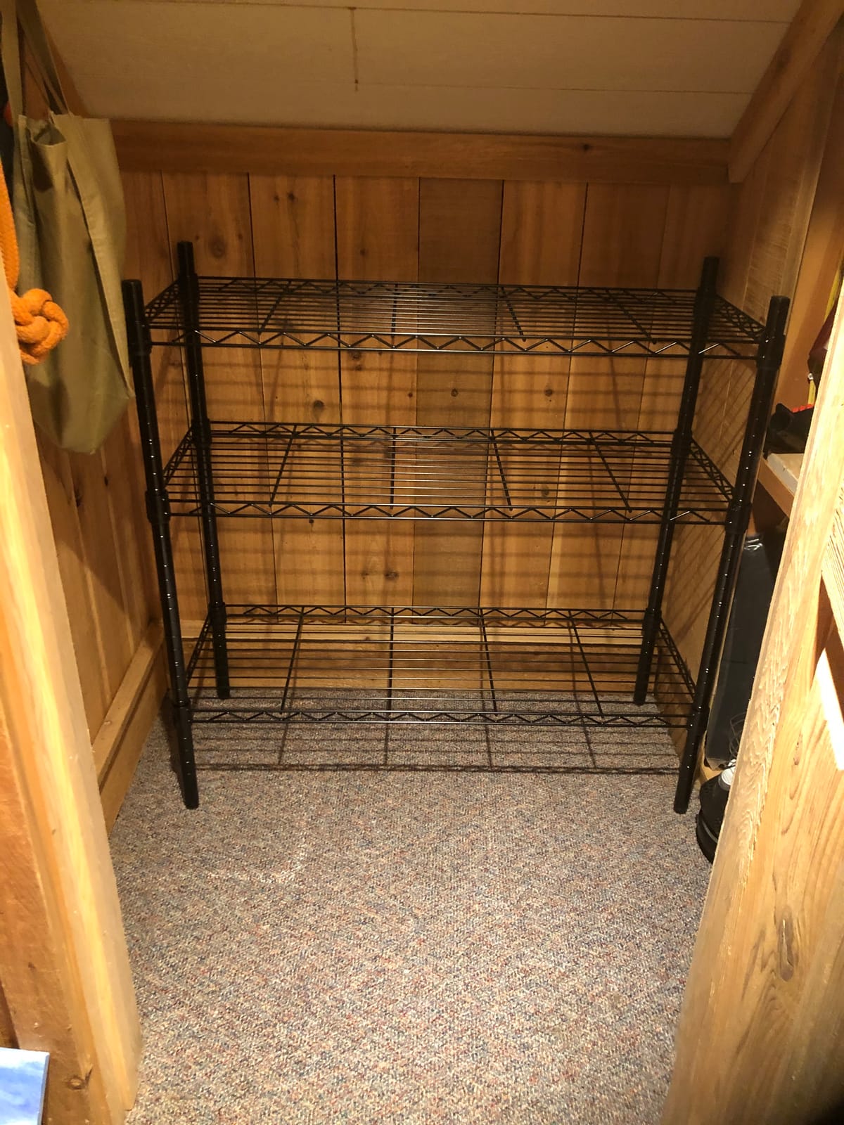 Whitmor 3 Tier Shelving Unit, Metal Shelving, Adjustable Wire Shelving customer photo 2