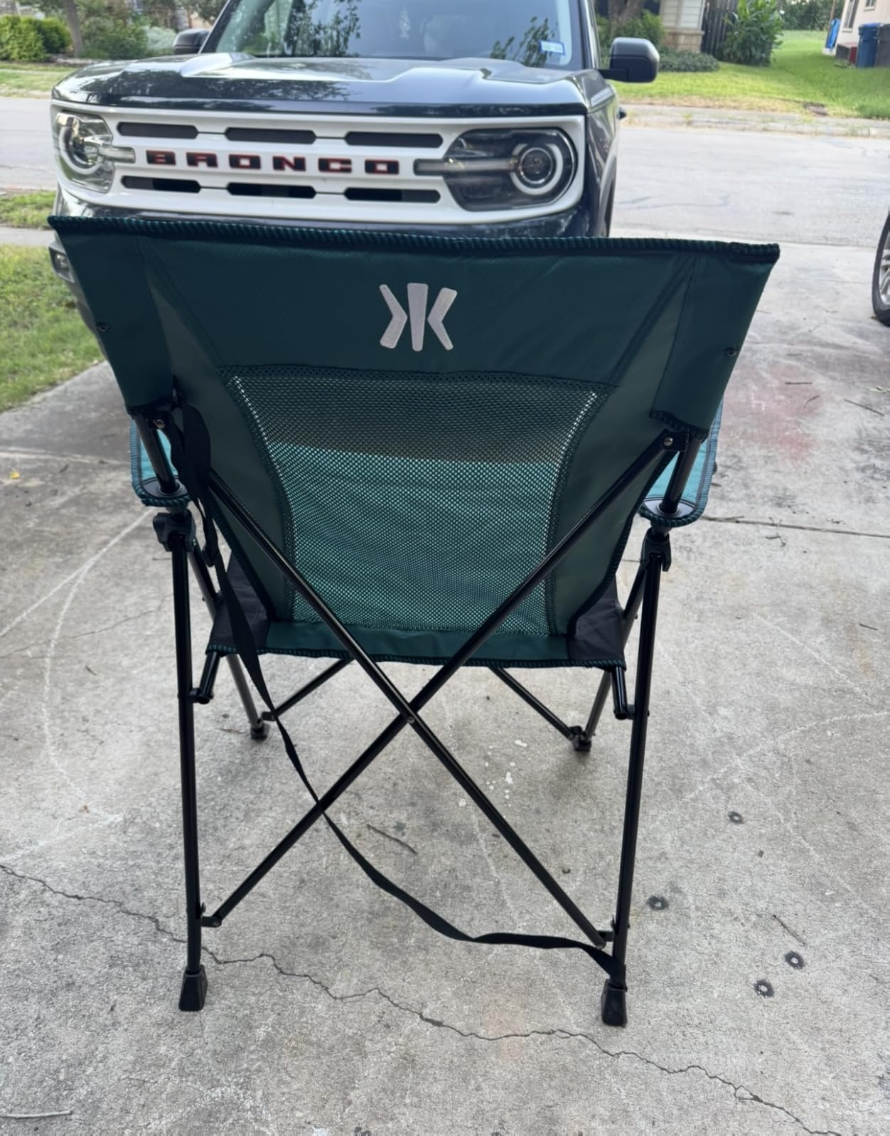 Kijaro Dual Lock Portable Camping Chairs - Enjoy the Outdoors with a Versatile Folding Chair for Sports, Lawn - Dual Lock Feature Locks Position – Hanami Pink customer photo 1