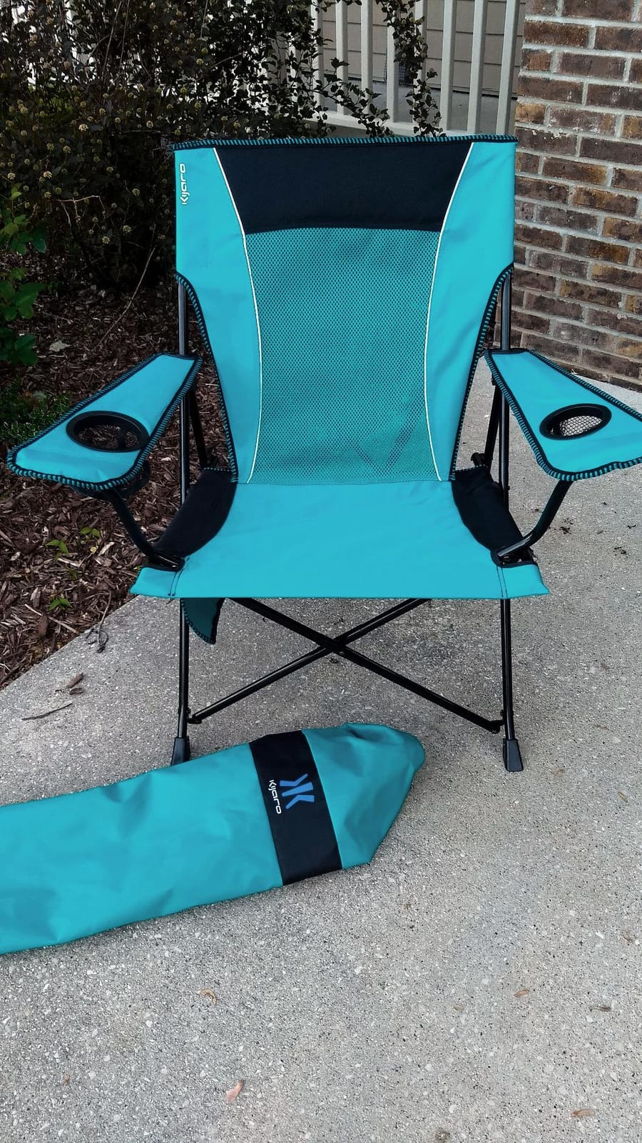 Kijaro Dual Lock Portable Camping Chairs - Enjoy the Outdoors with a Versatile Folding Chair for Sports, Lawn - Dual Lock Feature Locks Position – Hanami Pink customer photo 2