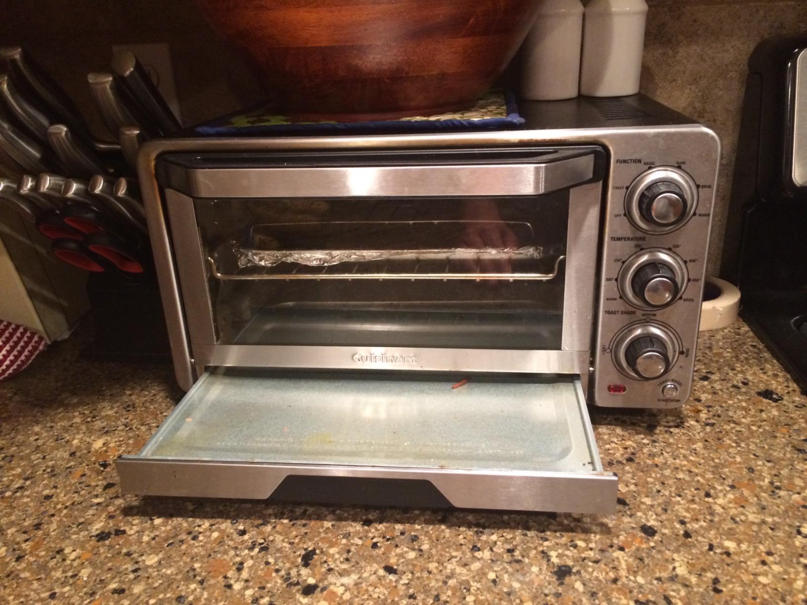 Cuisinart Toaster Oven Broiler, 1800W Countertop Design, 0.5 cu. ft. customer photo 1
