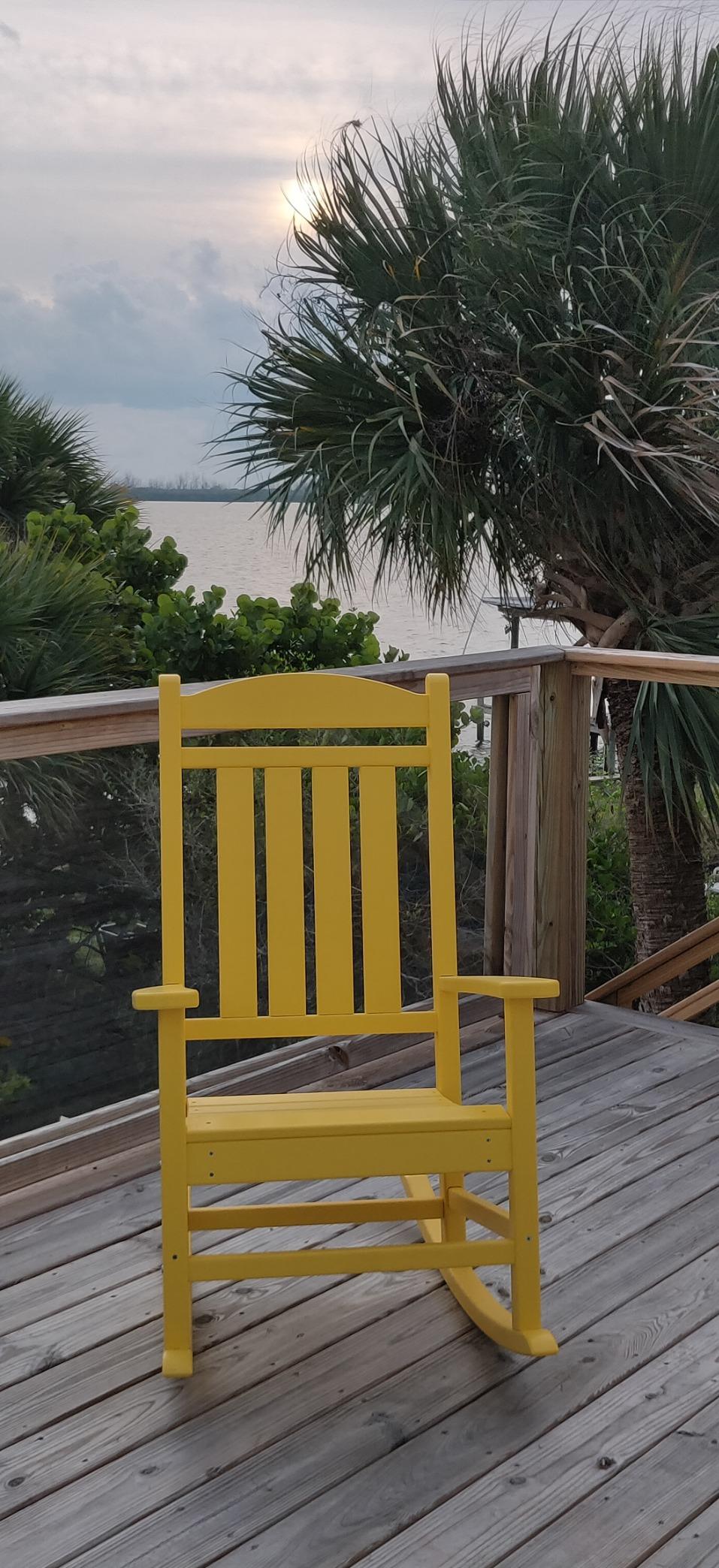 POLYWOOD Presidential Rocking Chair in White customer photo 1