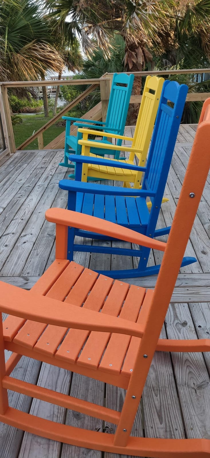 POLYWOOD Presidential Rocking Chair in White customer photo 2