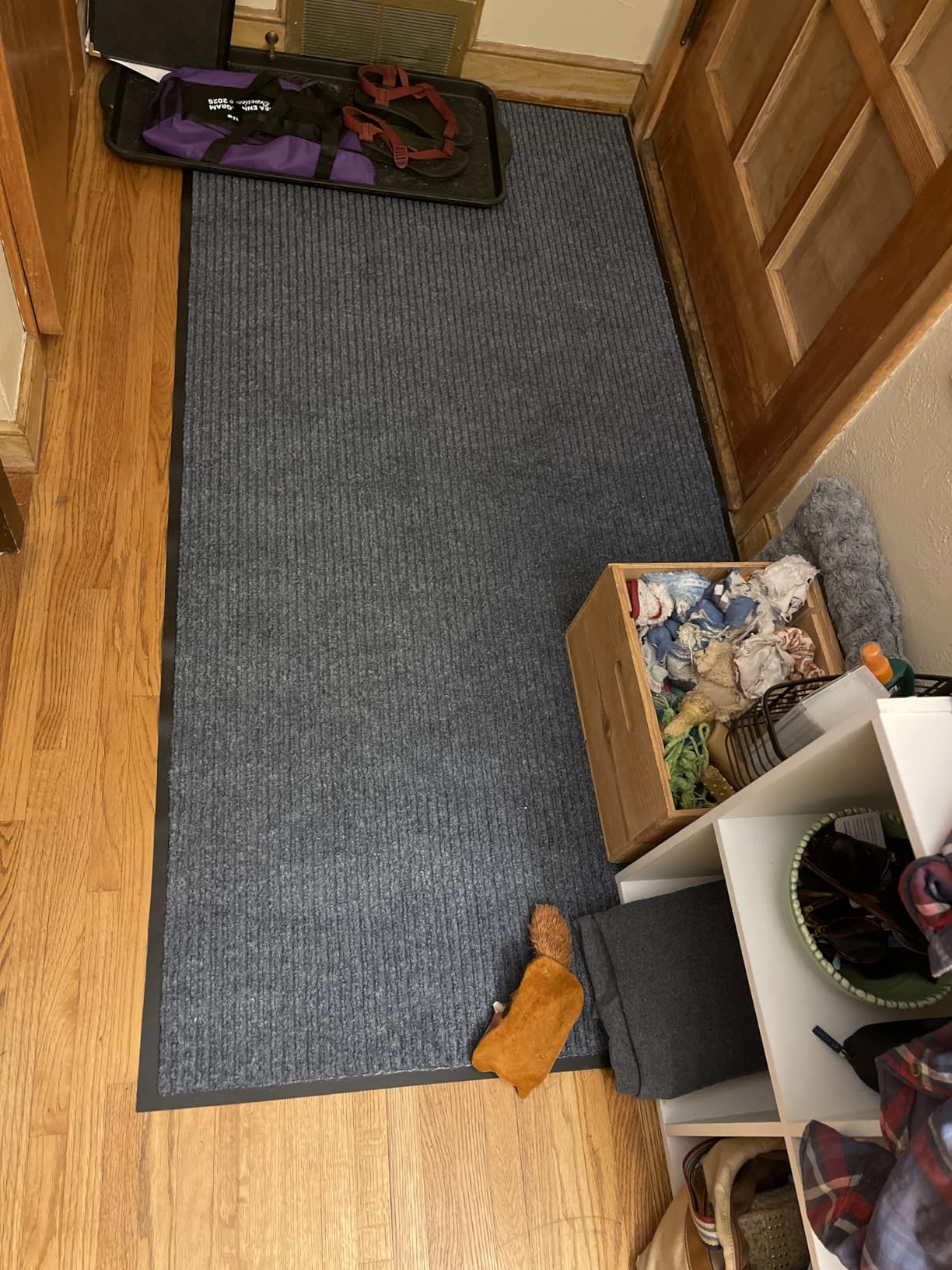 Notrax 109 Industrial Door Mat, 3' x 5' Charcoal, Made in the USA customer photo 2