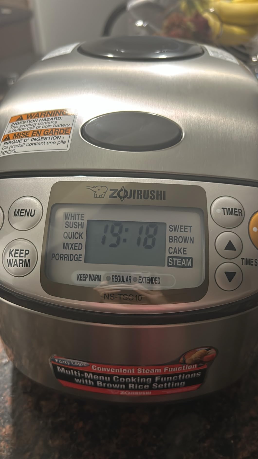 Zojirushi Ns TSC10 5.5 Cup Micom Rice Cooker and Warmer, 1.0l customer photo 2