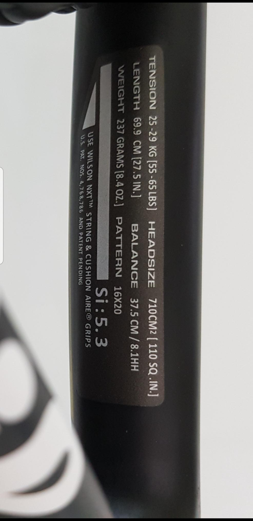Wilson Hyper Hammer 5.3 Adult Recreational Tennis Rackets customer photo 1