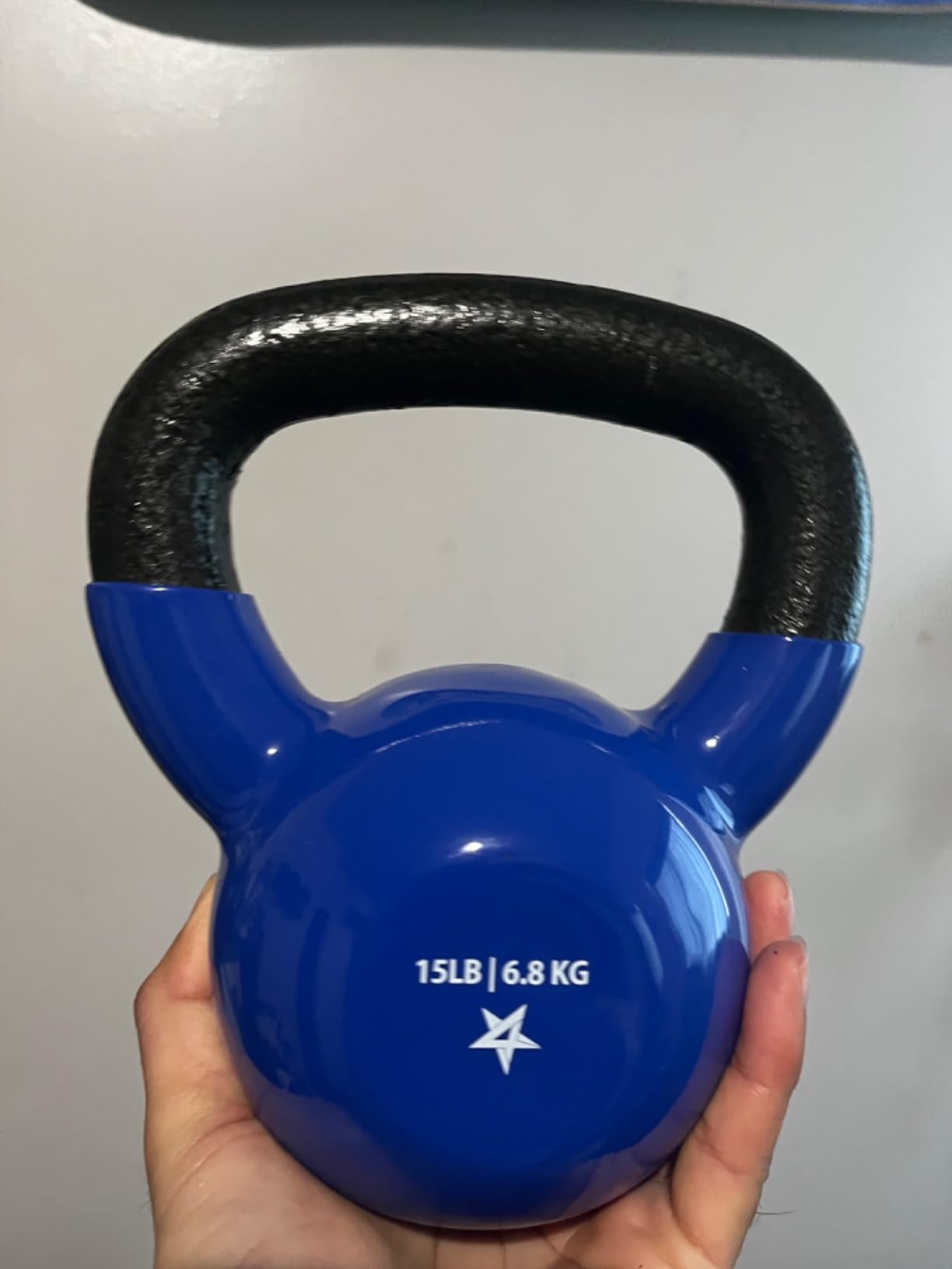 Yes4All Kettlebell, 5-100 LB Vinyl Coated Cast Iron Strength Training Kettlebells for Home Gym Exercises, Fitness, Full Body Workout Equipment, Push Ups, and Grip Strength customer photo 1
