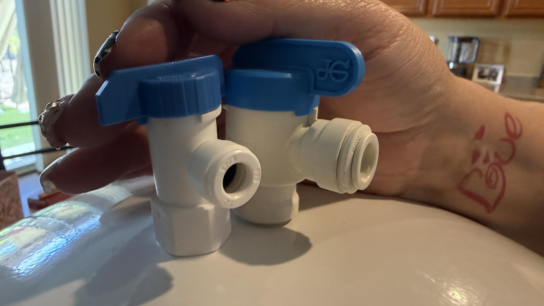 iSpring CU-A4 4-Stage Ultra Filtration Under Sink Water Filter System customer photo 1