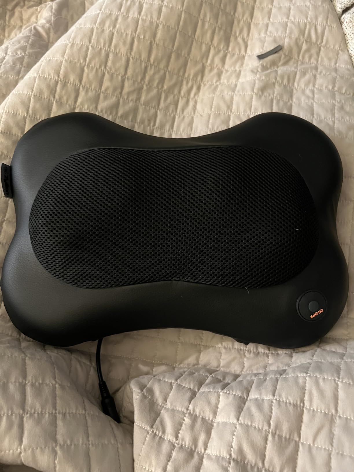 Zyllion ZMA-13 Back and Neck Massager with Heat for Pain Relief, Black customer photo 1