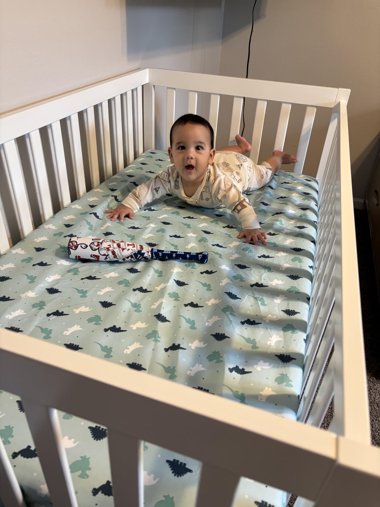 Dream On Me Synergy 5-in-1 Convertible Full Size Baby Crib, GREENGUARD Gold customer photo 1