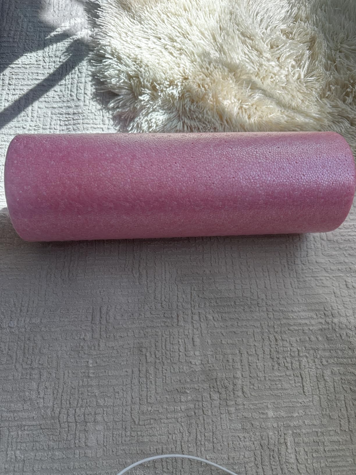 ProsourceFit High Density Foam Rollers 36 - inches long, Firm Full Body Athletic Massage Tool for Back Stretching, Yoga, Pilates, Post Workout Muscle Recuperation, Black customer photo 2