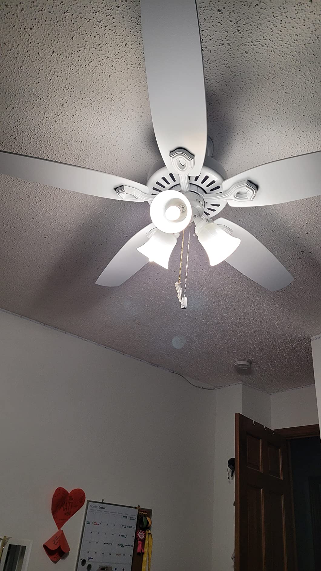 Hunter Builder Plus, Indoor, Ceiling Fan, Pull Chain, 52 inch, New Bronze customer photo 2