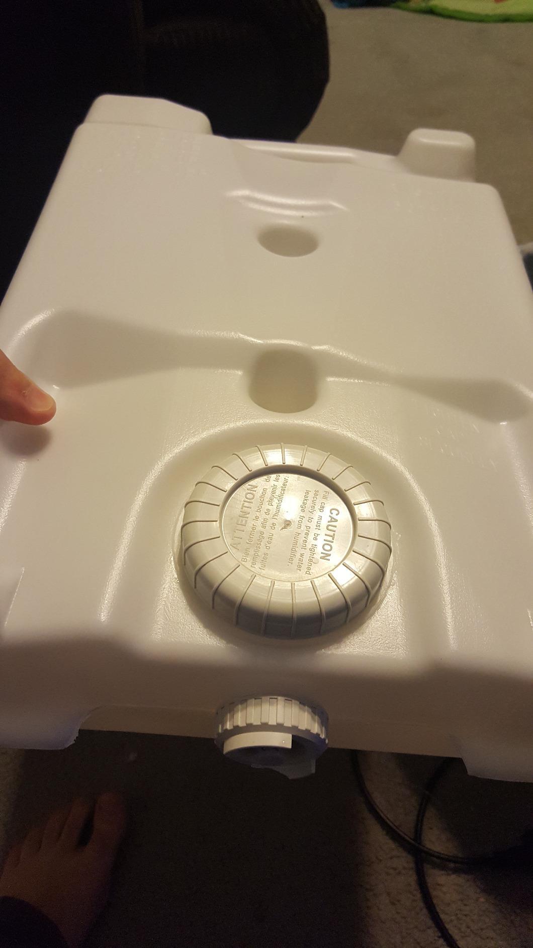 AIRCARE Valiant Digital Whole-House Console-Style Evaporative Humidifier (Honey Oak) customer photo 2