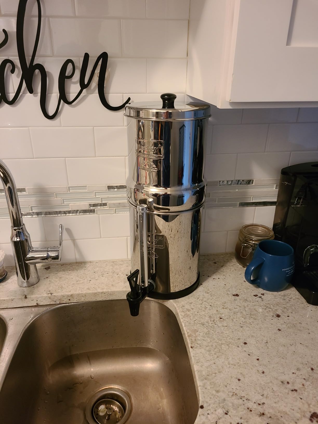 Travel Berkey Gravity-Fed Water Filter with 2 Black Berkey Elements–Enjoy Potable Water While Camping, RVing, Off-Grid, Emergencies, Every Day at Home customer photo 2