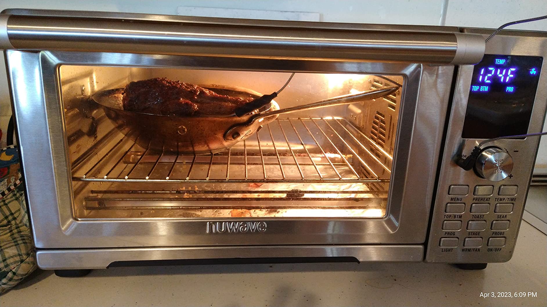 Nuwave Bravo 30 QT Smart Air Fryer Toaster Oven, 2026 New Convection System customer photo 2