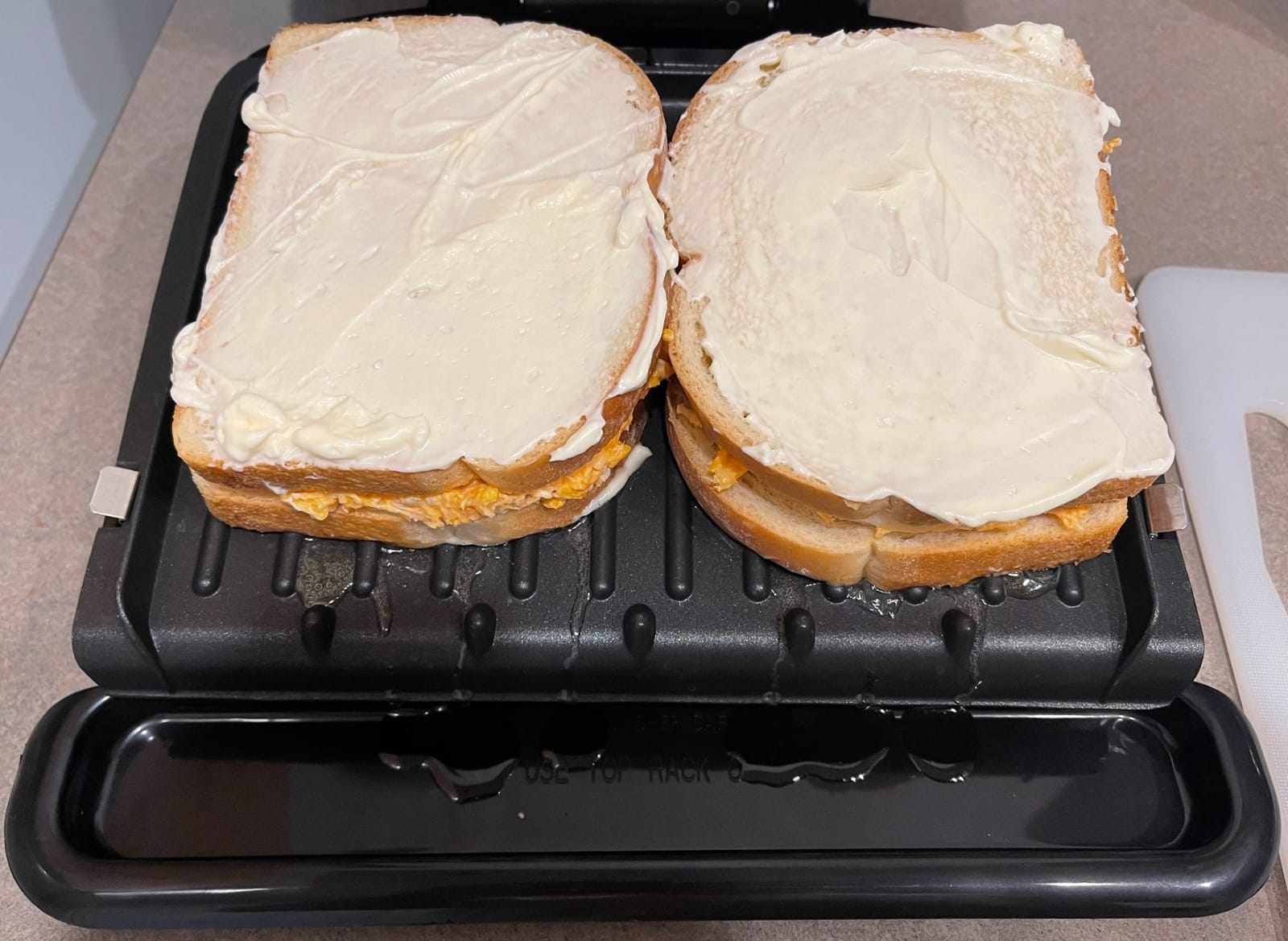 George Foreman 4-Serving Indoor Grill with Removable Plates customer photo 1
