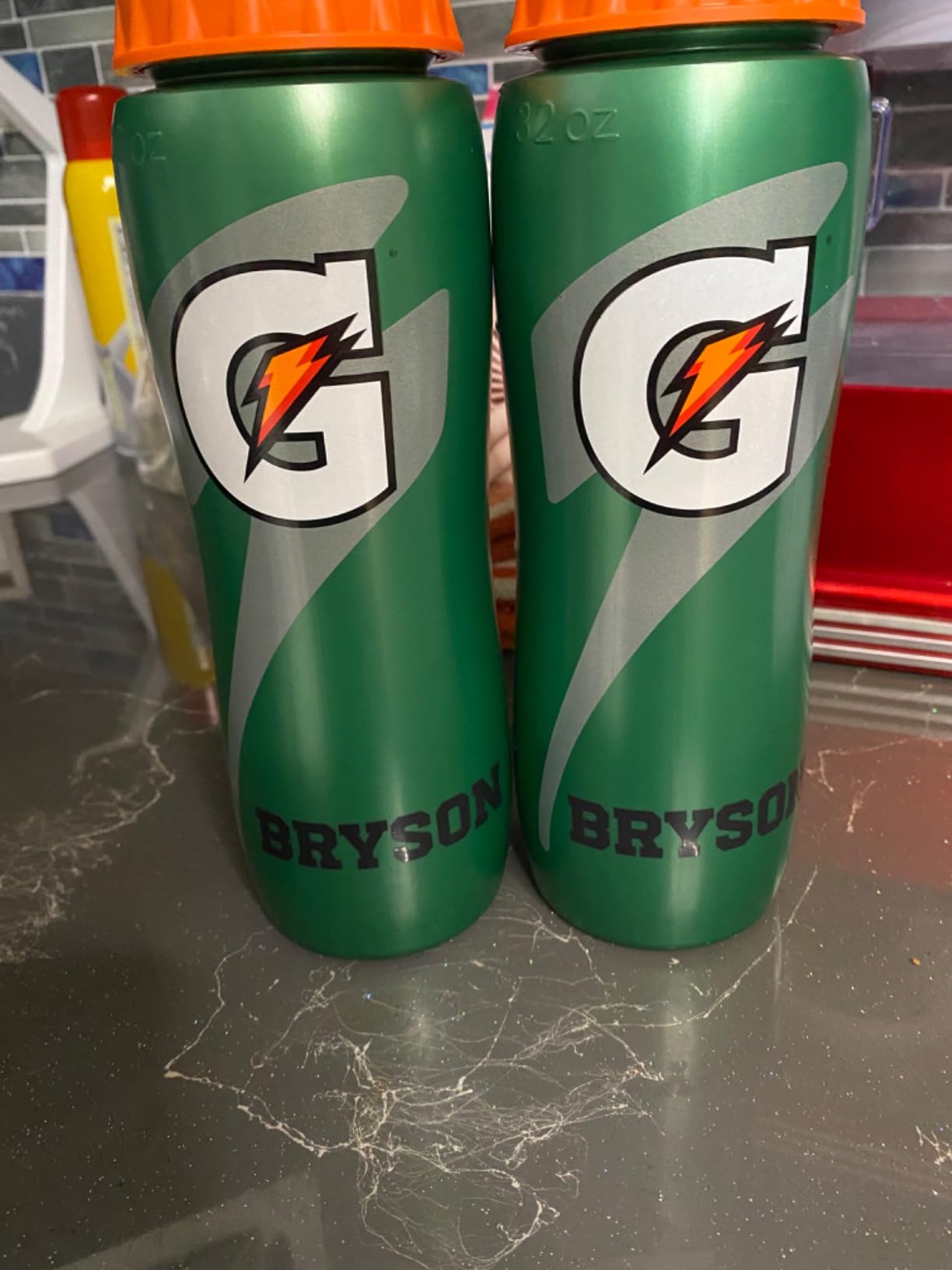 Gatorade 32 Oz Squeeze Water Sports Bottle - Pack of 2 - New Easy Grip Design customer photo 1