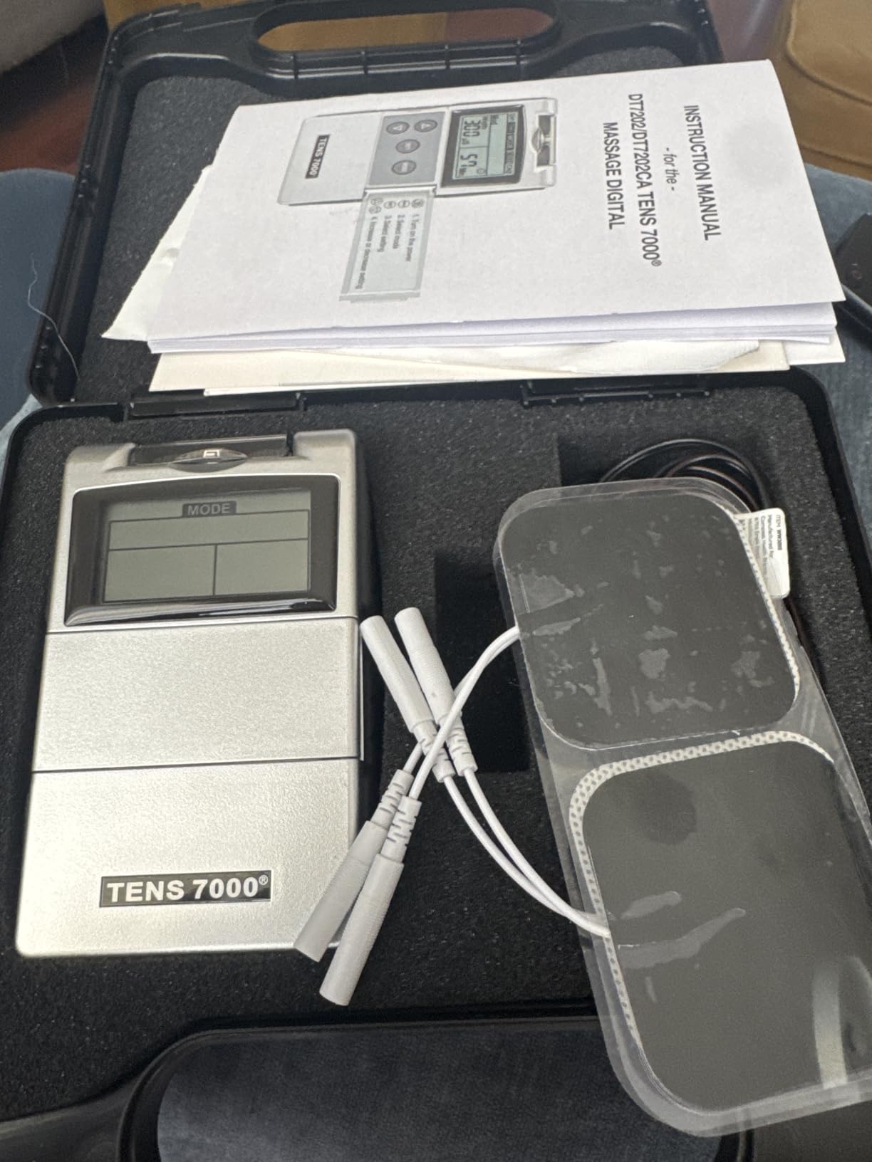 TENS 7000 Digital TENS Unit with Accessories - Muscle Stimulator Machine for Back Pain Relief, Sciatica, Neck, Nerve, Shoulder, Hip, Elbow, Muscle Pain Relief customer photo 2