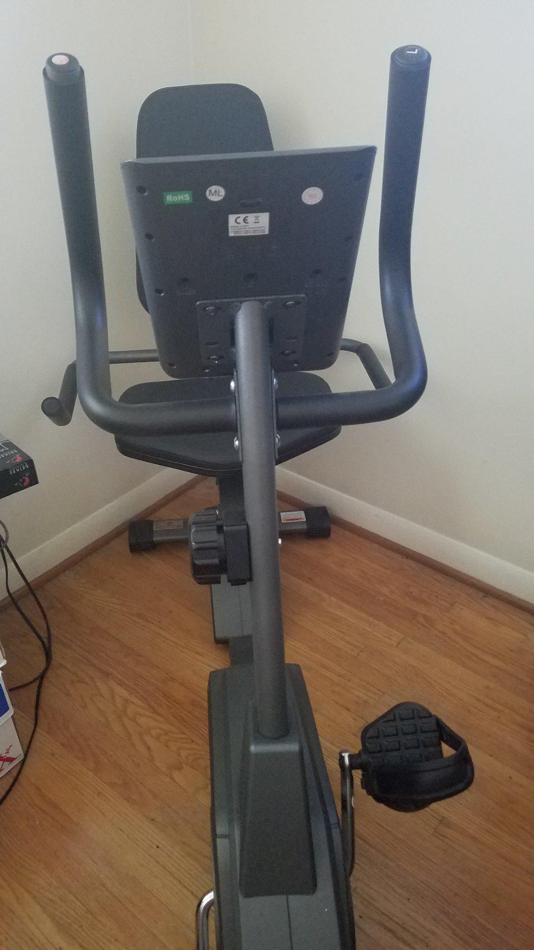 Marcy Magnetic Recumbent Exercise Bike with 8 Resistance Levels customer photo 2