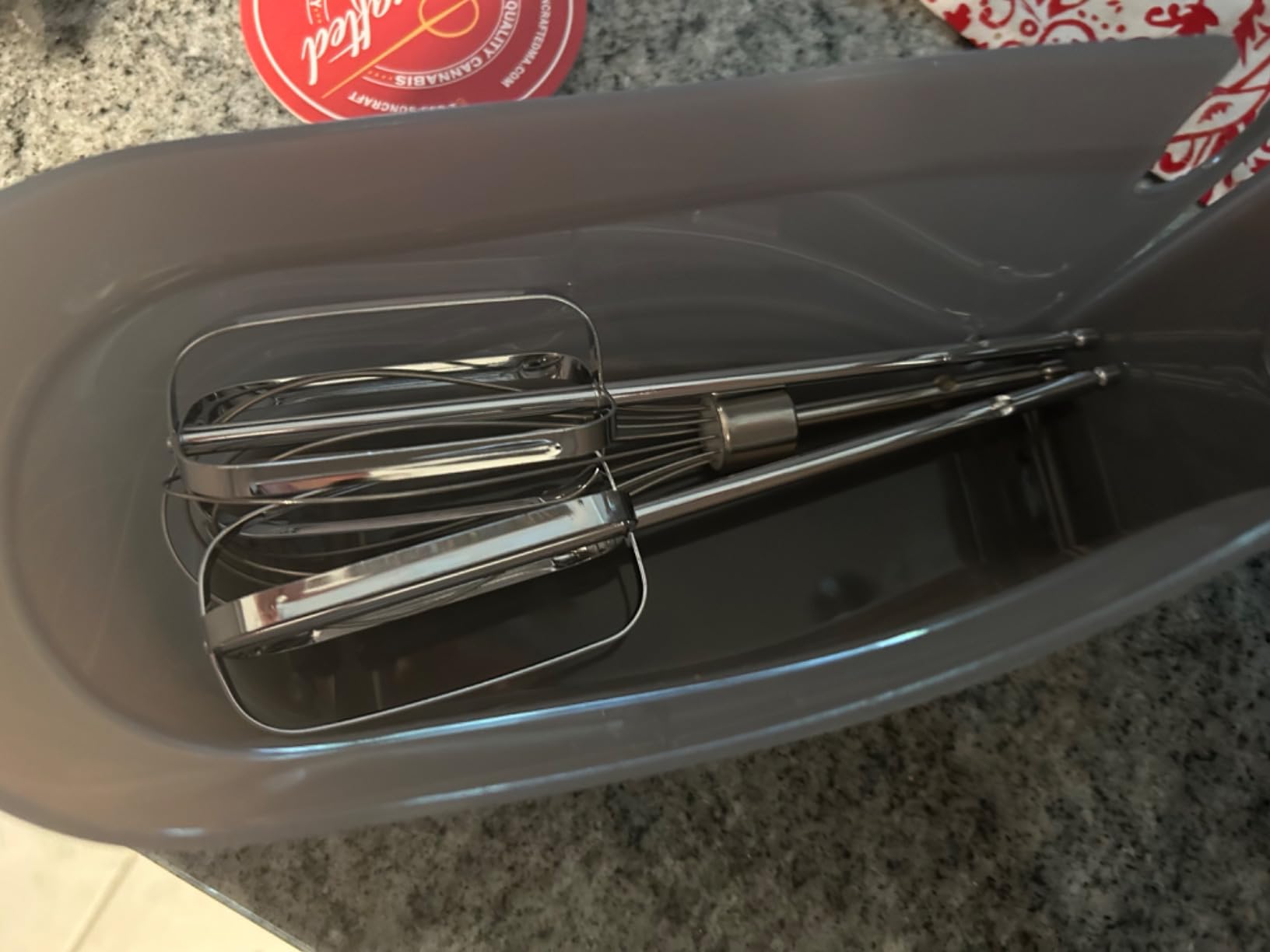 Hamilton Beach Power Deluxe 6-Speed Electric Hand Mixer With QuickBurst customer photo 1