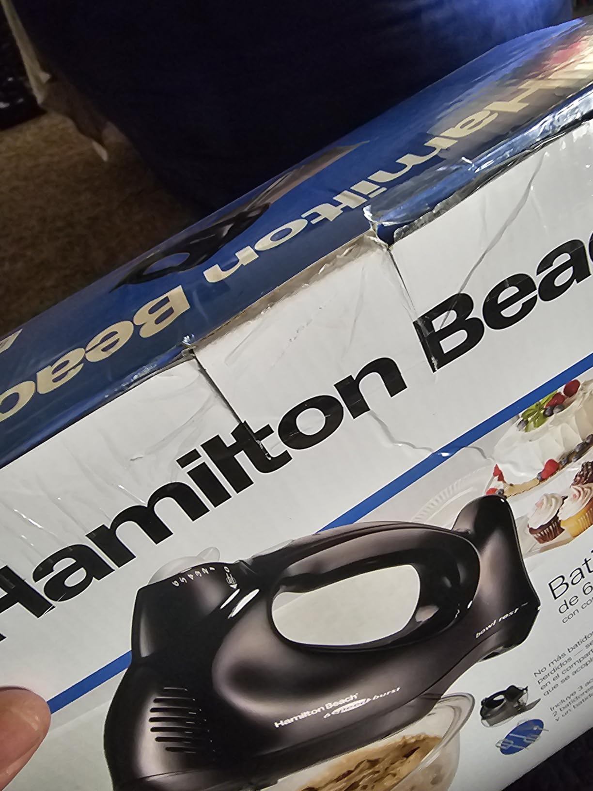 Hamilton Beach Power Deluxe 6-Speed Electric Hand Mixer With QuickBurst customer photo 2