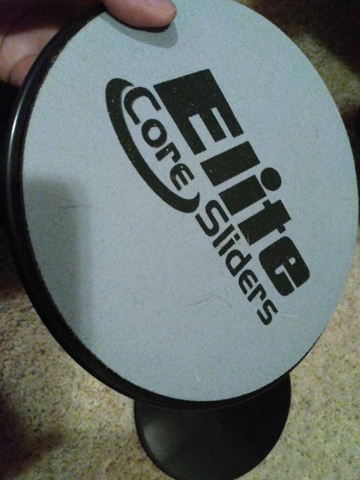 Elite Sportz Core Sliders for Working Out - Pack of 2 Compact, Dual Sided Gliding Discs for Full Body Workout on Carpet or Hardwood Floor - Fitness & Home Exercise Equipment - Small Gift for Athletes customer photo 1