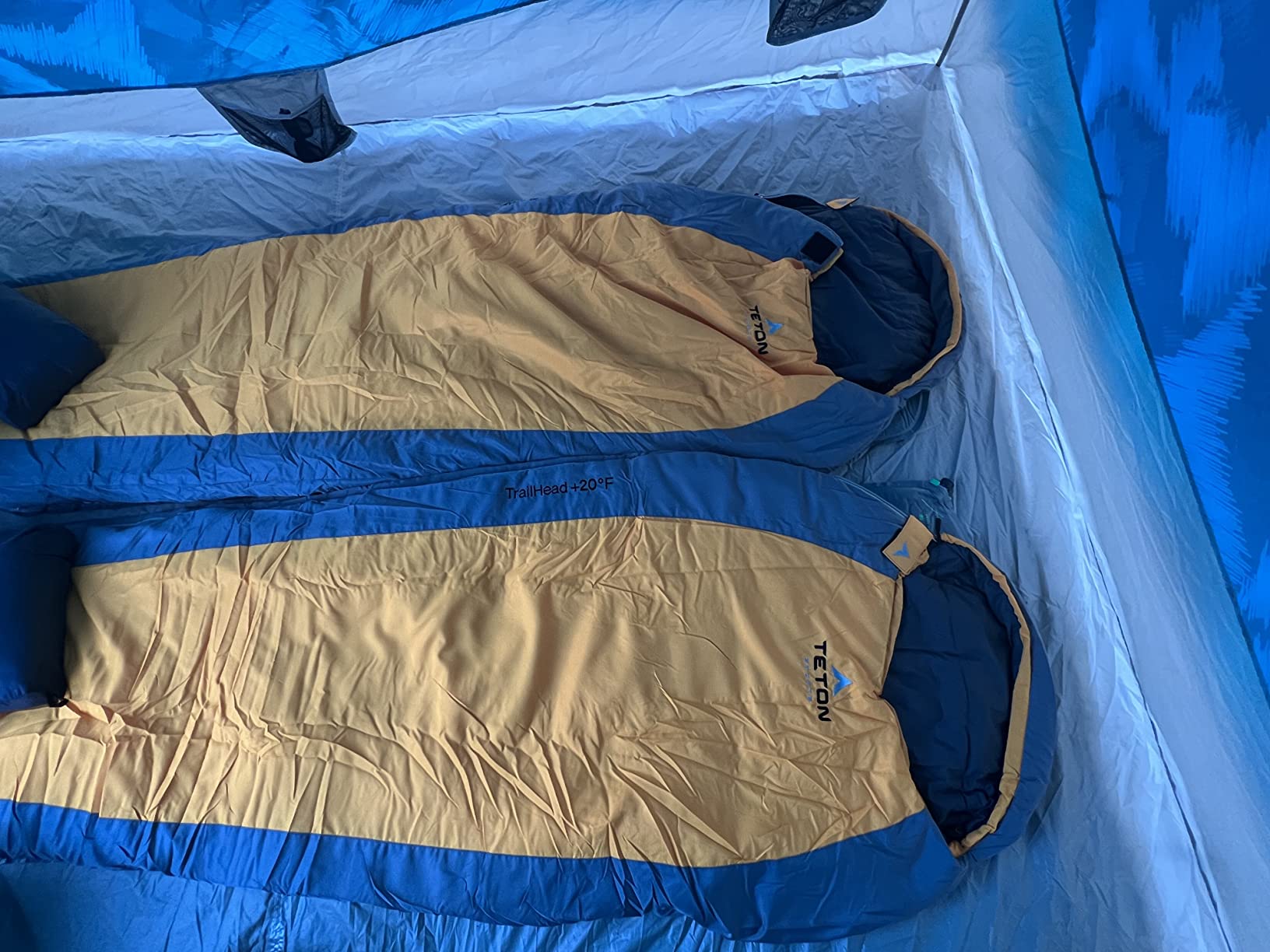 Teton 20F and 5F Degree Sleeping Bag; Lightweight, Warm Weather Mummy Sleeping Bags for Adults and Kids, Camping, Backpacking, Hiking customer photo 1