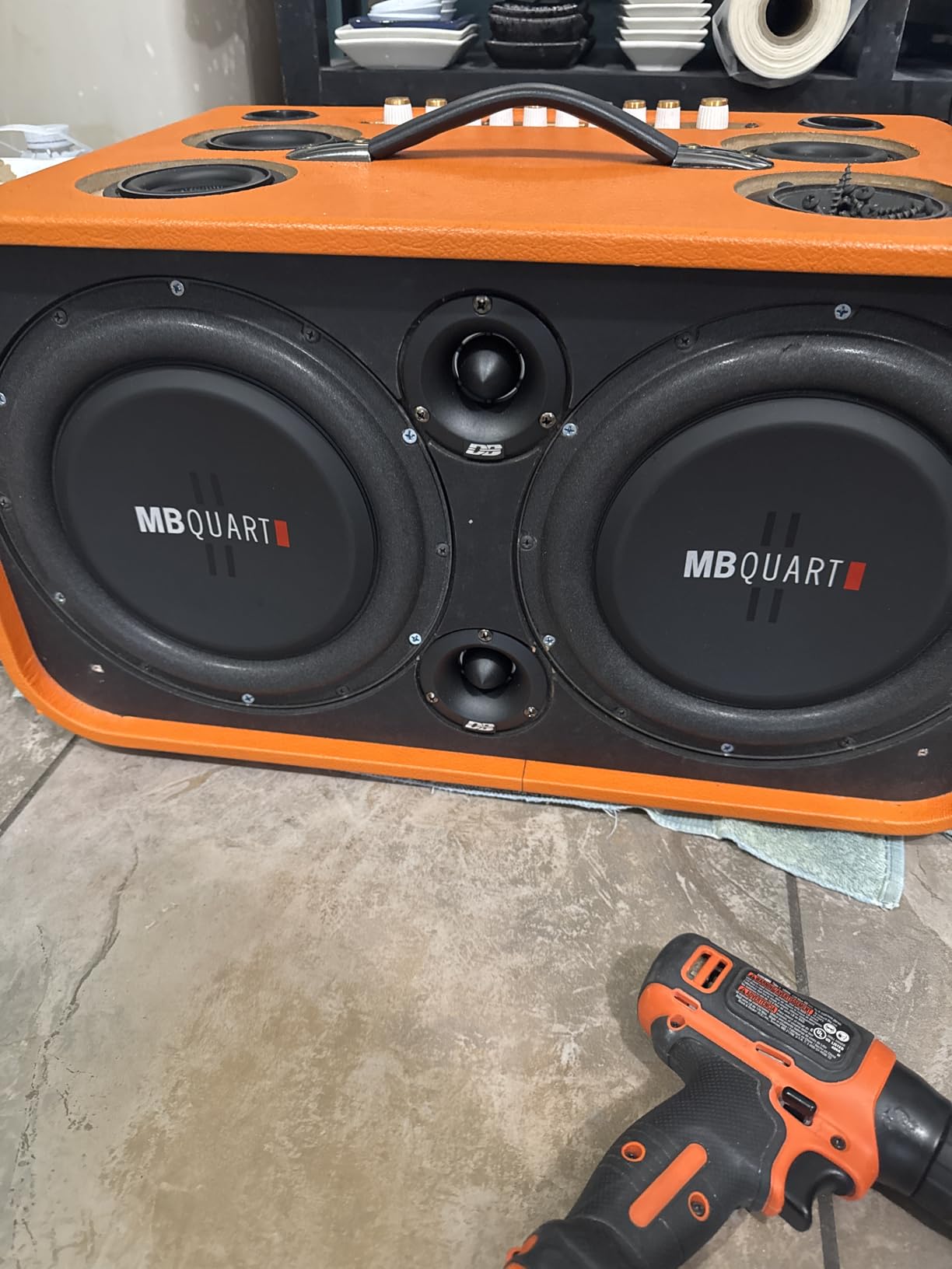 MB Quart Discus 10 Inch 400W Shallow Mount 4 Ohm DVC Car Subwoofer customer photo 2