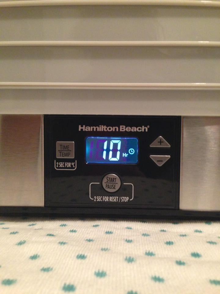 Hamilton Beach Digital Food Dehydrator for Fruit, Jerky, Vegetables & More customer photo 2