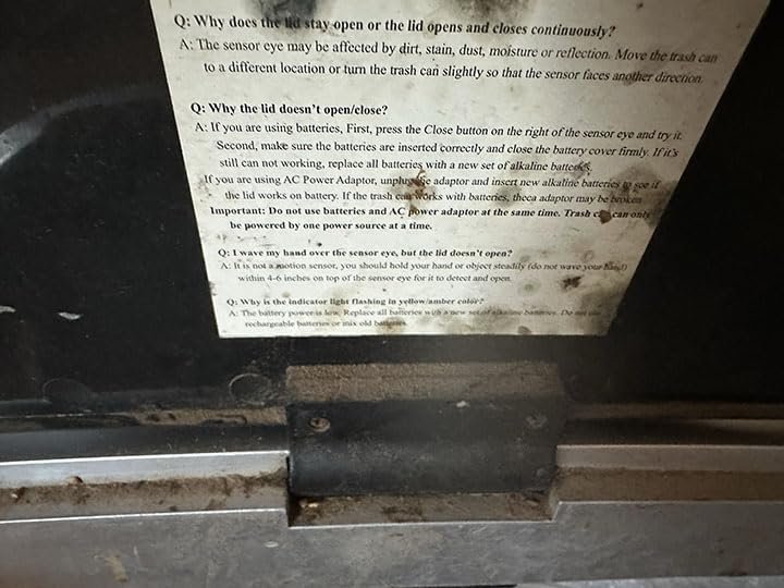 BestOffice | 13 Gallon Stainless Steel Trash Can with Lid | Steel customer photo 1