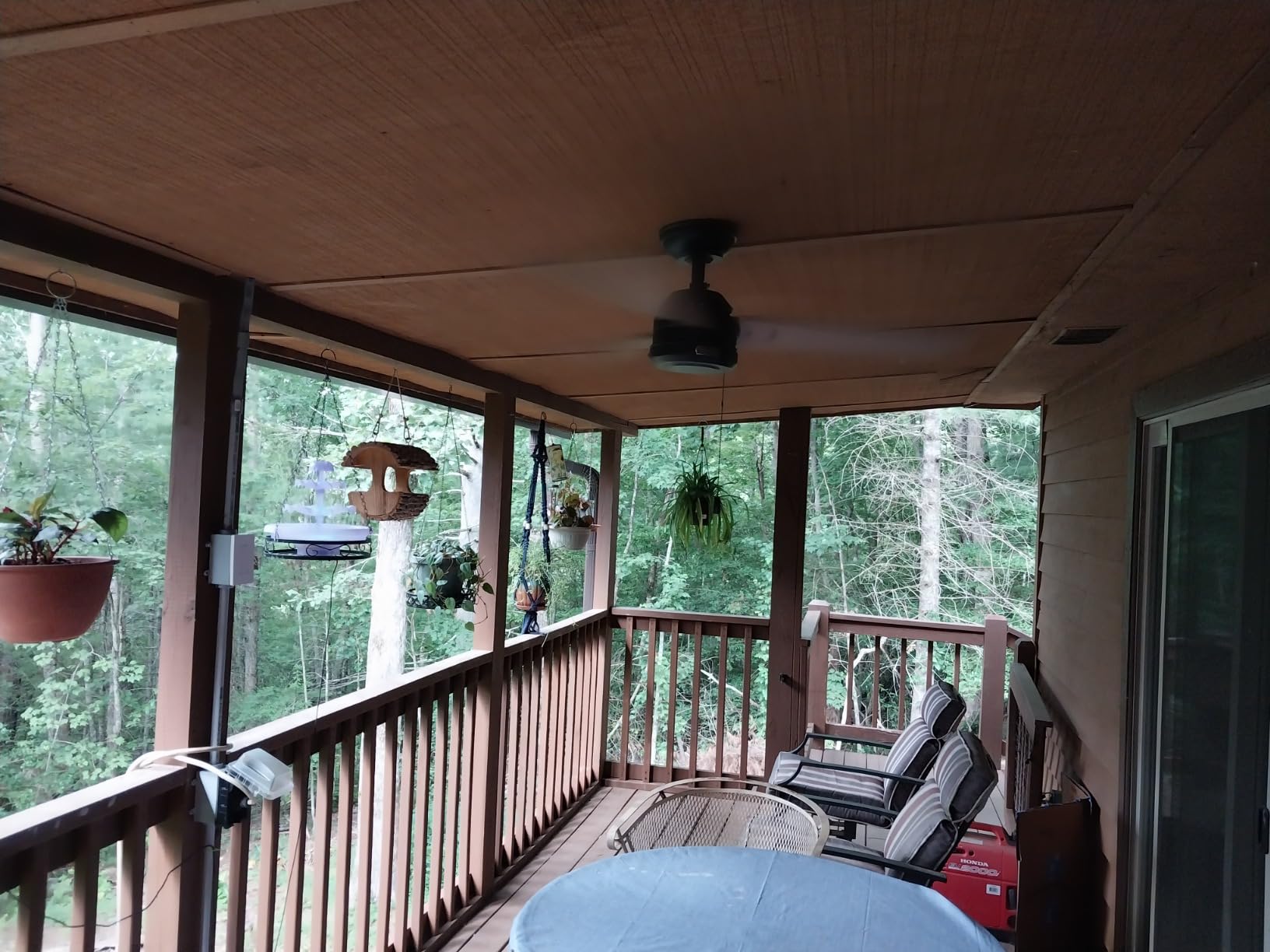 Hunter Cassius, Outdoor or Indoor, Ceiling Fan, 52 inch, Matte Black customer photo 1