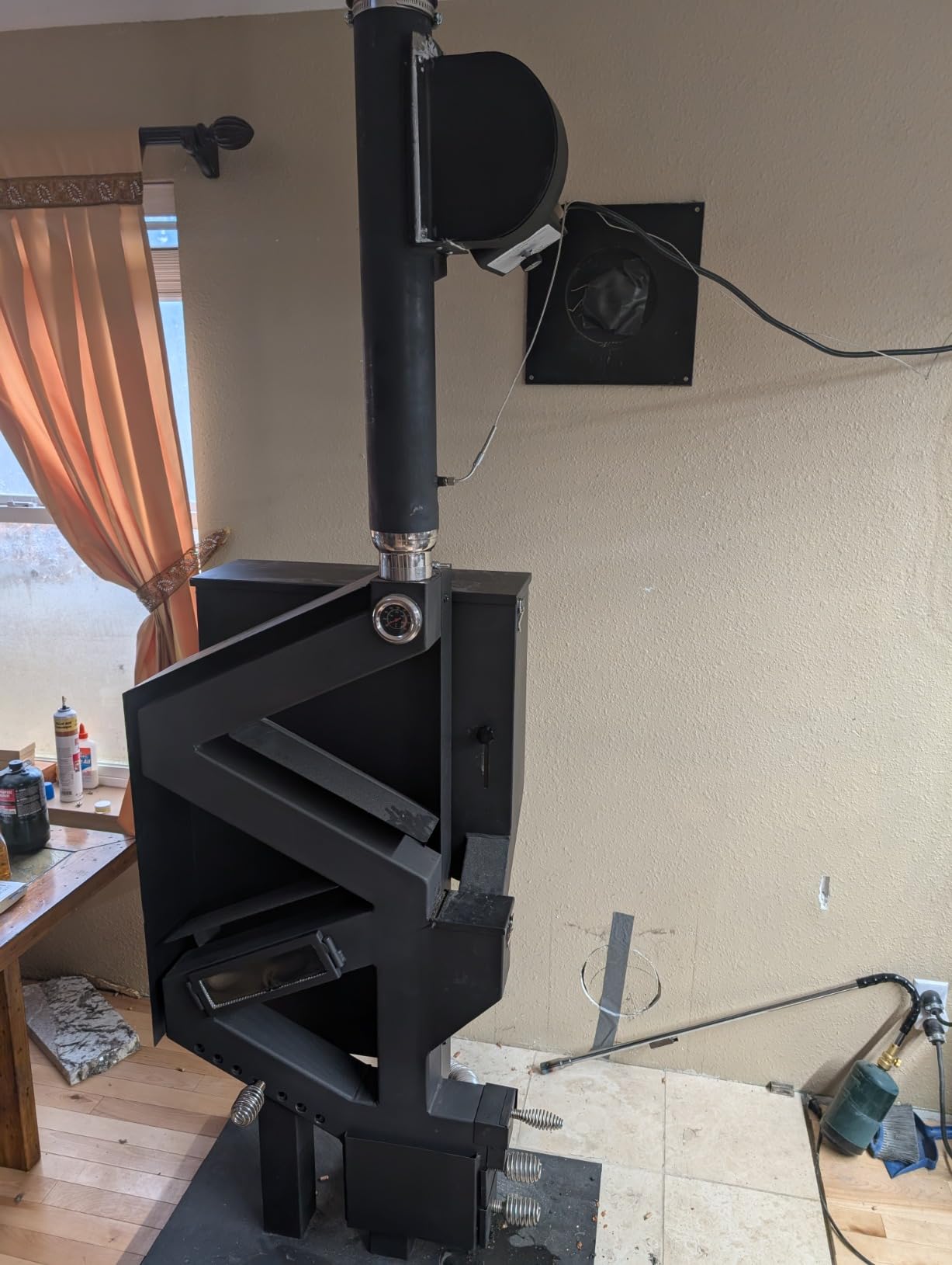 US Stove GW1949 Wiseway Non-Electric Pellet Stove customer photo 1
