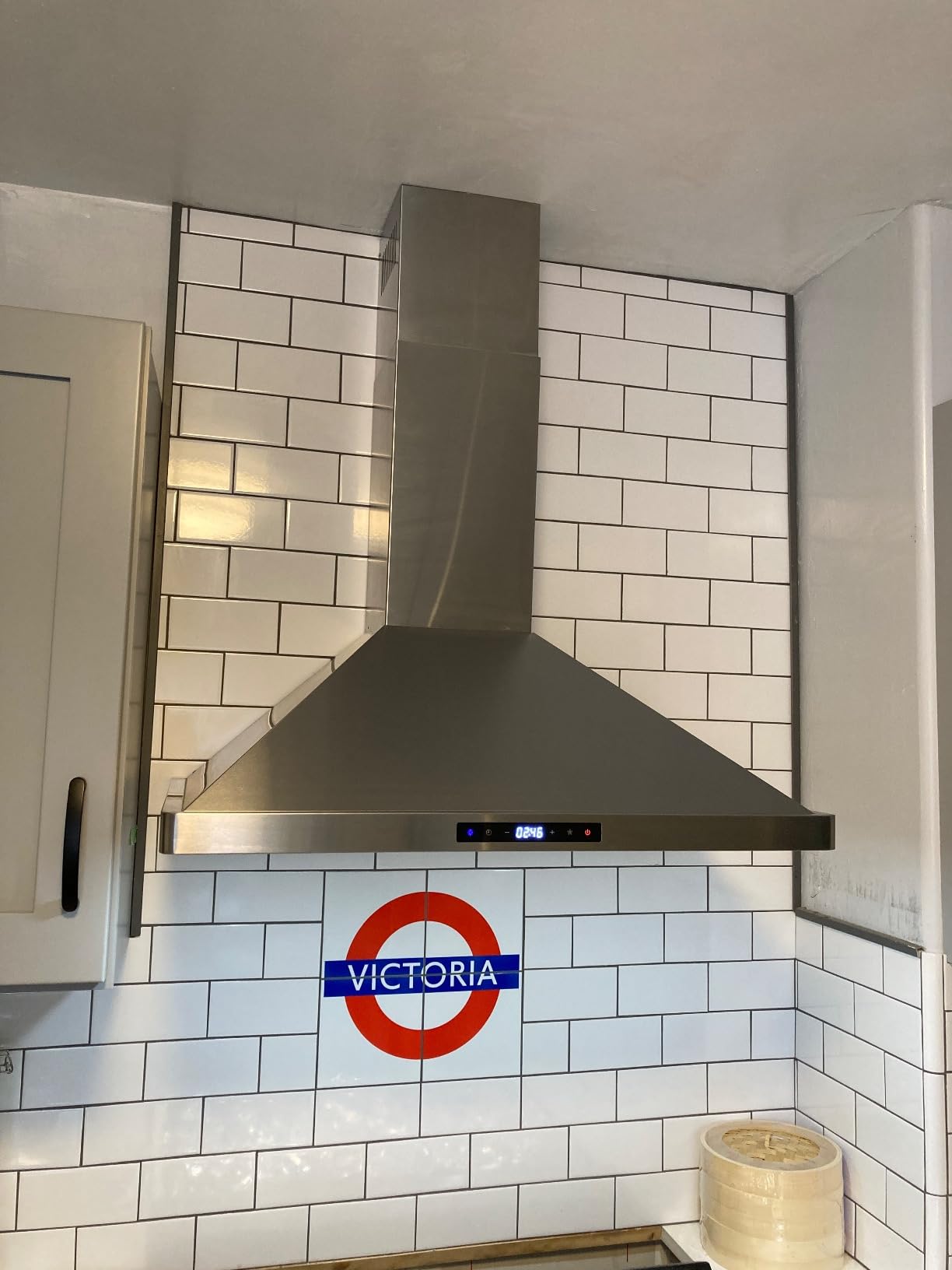 30 in. Vista Coll 380 CFM Ducted Wall Mount Range Hood LED, Stainless Steel customer photo 2