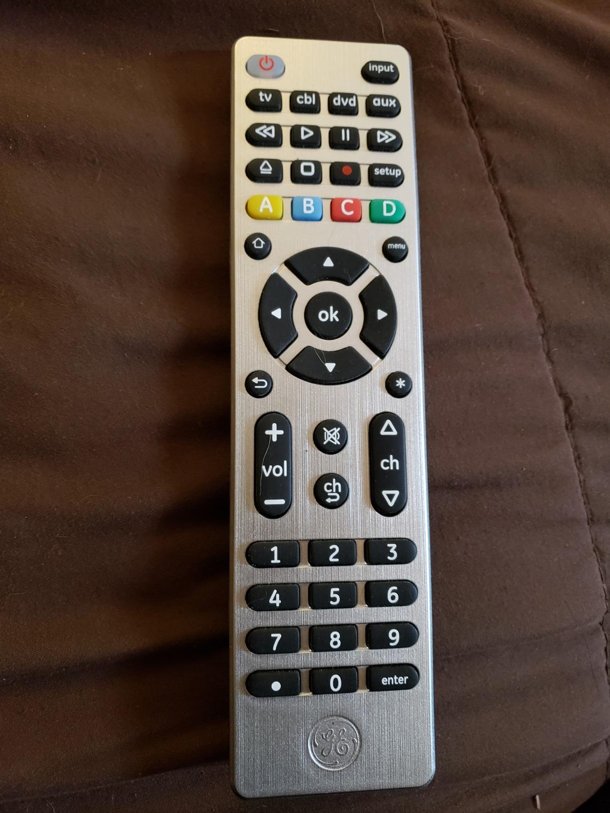 GE Universal Remote Control for Samsung LG RokuTV Vizio Sony Philips Sharp customer photo 2